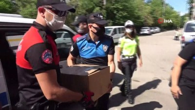 gida yardimi -  Polisten ihtiyaç sahibi ailelere gıda yardımı Videosu