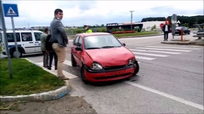  Tekirdağ’da trafik kazası: 8 yaralı