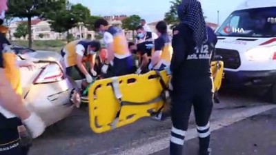 devlet hastanesi -  Ürgüp’te trafik kazası: 4 yaralı Videosu