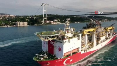  Fatih sondaj gemisinin Karadeniz seferi başladı