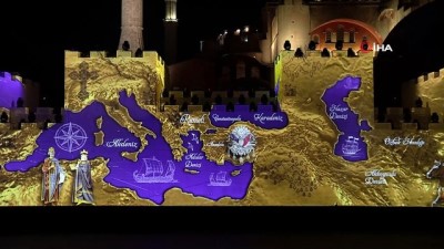 havai fisek gosterisi -  İstanbul'un fethinin 567. yıl kutlamalarında görsel şölen Videosu