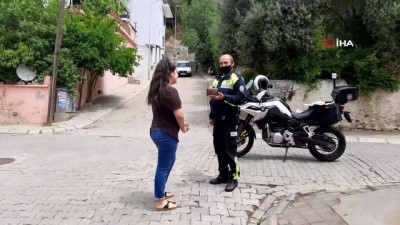 kucuk kiz -  - Motosikletli polisten İlayda’ya pastalı doğum günü sürprizi Videosu