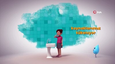 animasyon filmi -  Özge Özpirinçci, çocuklara su tasarrufunun önemini animasyon ile anlattı Videosu