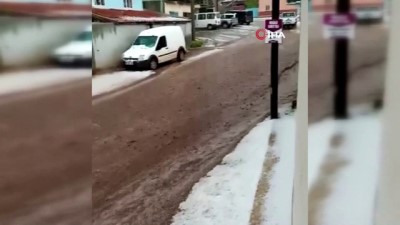 toprak kaymasi -  Tarım ürünlerini bu kez de dolu ve sağanak vurdu Videosu