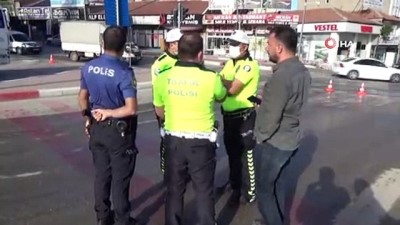 isci servisi -  Ticari taksi ile çarpışan işçi servisi yan yattı: 11 yaralı Videosu