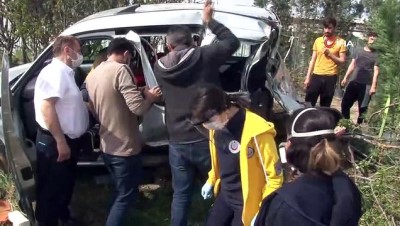 engelli cocuk -  Arnavutköy’de trafik kazası: 1’i ağır, 5 yaralı Videosu