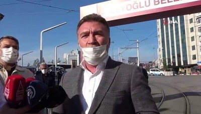 hukuk devleti -  İstiklal Caddesi’nde zabıtalar arasında gerginlik Videosu