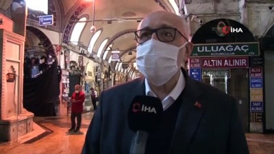 kapali carsi -  Tarihi Kapalı Çarşı'da dezenfekte ve temizlik çalışması yapıldı Videosu