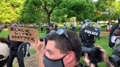  ABD'de polisten protestoculara sert müdahale