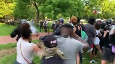 polis siddeti -  - ABD'nin başkenti Washington'daki protestolarda gerilim sürüyor
- Beyaz Saray çevresi kapatıldı, protestocular polisle çatıştı Videosu