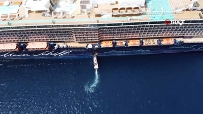 yolcu gemisi -  Deniz’deki 45 günlük esaret bitti... Yolcu gemisinde mahsur kalan Türkler Bodrum’a getirildi Videosu