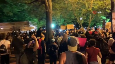 polis siddeti -  Washington'da protestolar devam ediyor Videosu