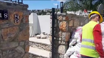 suc duyurusu -  Yılmaz Özdil’in evindeki kaçak bölümlerin yıkımı devam ediyor Videosu