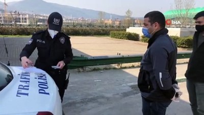  Bursa'da 72 saatlik kısıtlama bilançosu