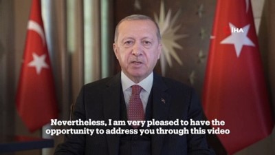  - Cumhurbaşkanı Erdoğan'dan AB toplantısına videolu mesaj