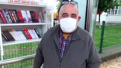 minibus duragi -  Edirne’de duraklara ücretsiz kitap bağışı kampanyası Videosu