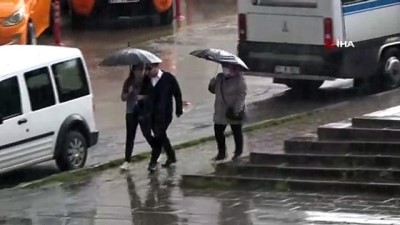 saganak yagis -  Kırıkkale’de kuvvetli yağış Videosu