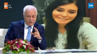 ebru polat - Ebru Polat'tan Nihat Hatipoğlu'na videolu soru Videosu