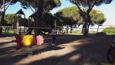  - İtalya’da halk park ve bahçelere akın ediyor