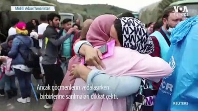 Risk Grubundaki Göçmenler Yunanistan Ana Karasına Gönderildi