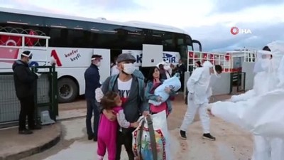 ucak yolculugu -  Maldivler'den getirilen 209 Türk vatandaşı Kırşehir'de karantinaya alındı Videosu