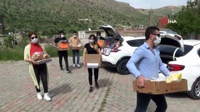  Mardinli yardımseverlerden Süryani aileye destek