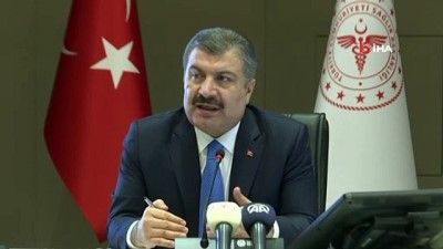   Sağlık Bakanı Fahrettin Koca: 'Dışarıya hiç kimsenin maskesiz çıkmasını uygun görmüyoruz'
