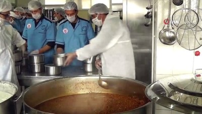 iftar yemegi -  Erciş Kaymakamlığından 610 aileye sıcak yemek Videosu