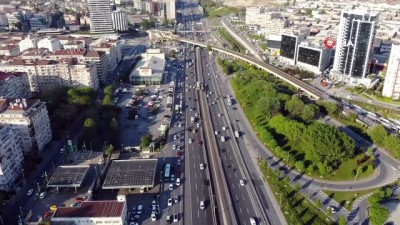   İstanbul’da trafik yoğunluğu, korona virüs öncesine geri döndü