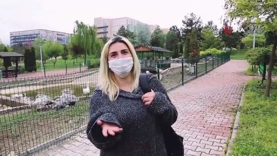 universite kampusu -  Üniversite öğrencisi kampüs bahçesindeki hayvanları unutmadı Videosu