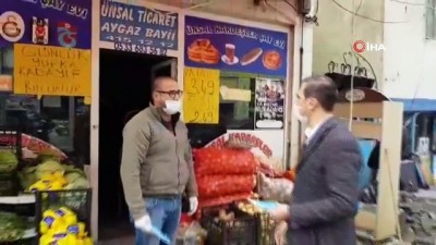 maske dagitimi -  Aşkale’de 4 bin adet maske dağıtımı yapıldı Videosu