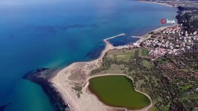  Bu gölün kalbi var