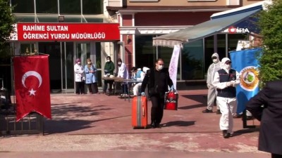 ogrenci yurtlari -  Karantina süreleri dolan 655 vatandaş Sakarya’dan evlerine uğurlandı Videosu