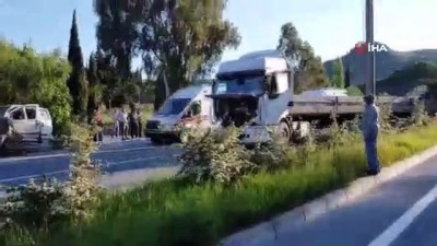  Söke’de trafik kazası: 3 yaralı
