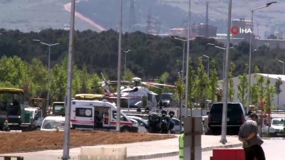  - Cumhurbaşkanı Erdoğan Sancaktepe’deki salgın hastanesinde incelemeler yaptı