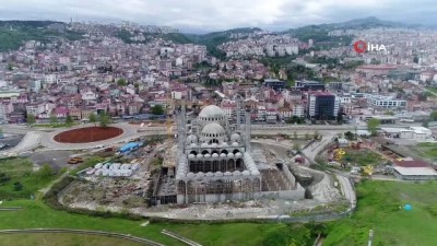 hayirseverler -  Doğu Karadeniz’in en büyük cami ve külliyesinin yapımı sürüyor Videosu
