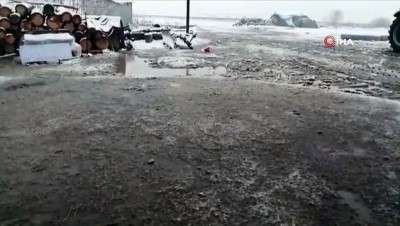 kar surprizi -  Göle'de Mayıs ayında kar sürprizi Videosu
