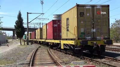 tren istasyonu -  Marmaray’dan geçen ilk yurt içi yük treni varış istasyonuna ulaştı Videosu