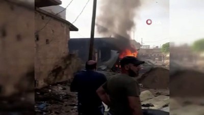 -Afrin'de bombalı yükle araç patladı