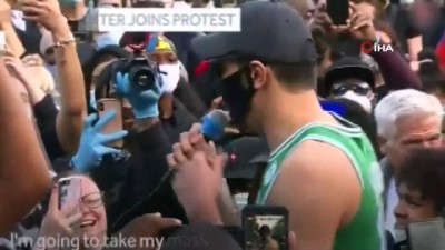 polis siddeti -  - FETÖ'cü basketbolcu Enes Kanter, ABD'deki eylemlere katıldı Videosu