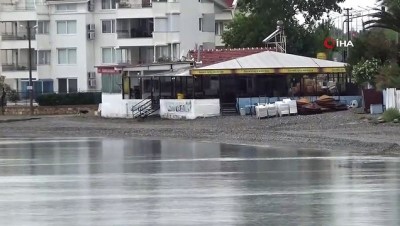  Sahillerde normalleşmeye yağış engeli