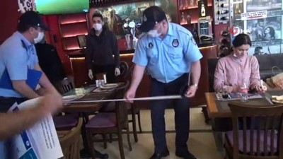  Taksim'de restoran ve kafeler yeni normale hazır
