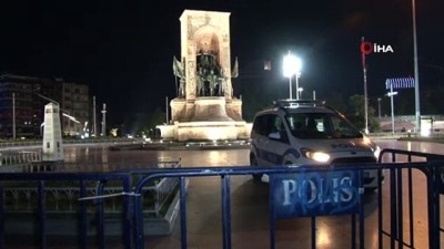 taksim -  Taksim Meydanı bariyerlerle çevrildi Videosu