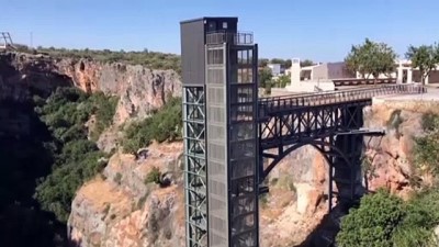 can guvenligi - 'Cennete' asansörle ulaşılacak, 'cehennem' seyir terasından izlenecek - MERSİN Videosu