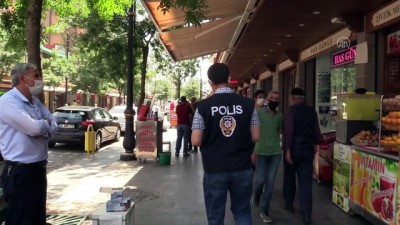 gun baslarken - Diyarbakır'da maske denetimi Videosu