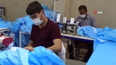 cakal -  Sınırdaki atölyeler koronayı fırsata çevirdi...Koronavirüs tekstil atölyelerine iş imkanı açtı Videosu