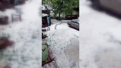 mahsur kaldi - Dolu ve sağanak etkili oldu - KASTAMONU Videosu