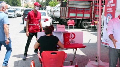 Menemen'de kan bağışı kampanyası - İZMİR