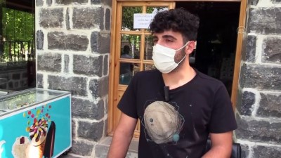 cay bahcesi - Tarihi mekanlarda Kovid-19 tedbirleri - DİYARBAKIR Videosu