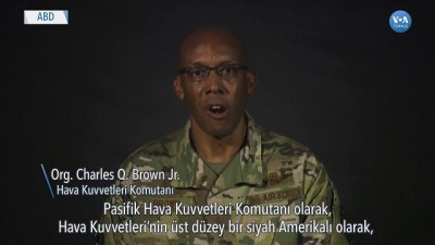 ABD Tarihinin İlk Siyah Kuvvet Komutanı Atandı